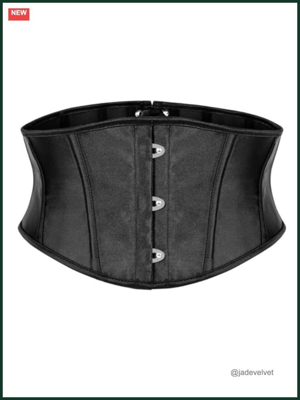 Women's Corset Wide Belt Lace Up Underbust Renaissance Steampunk Costume